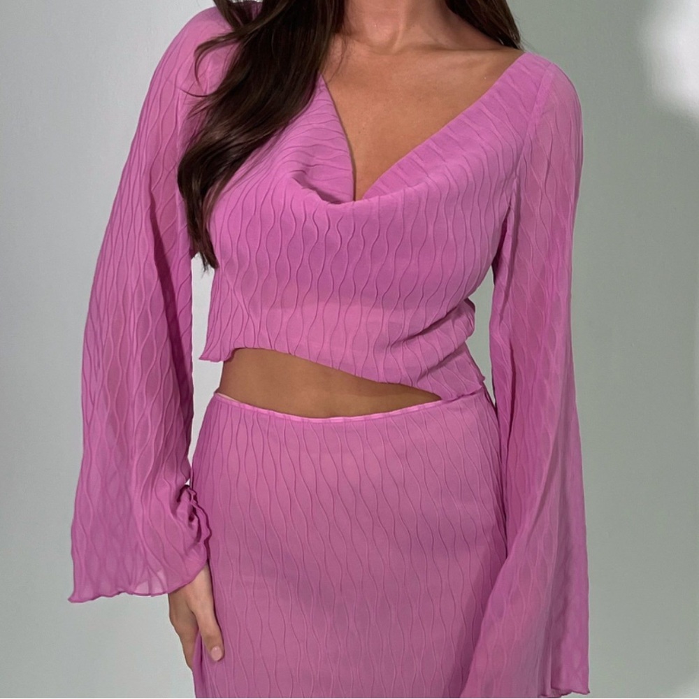 MESHKI flowy top